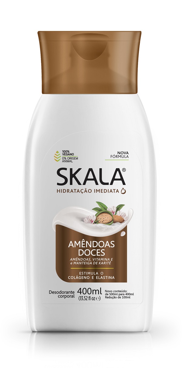 HIDRATANTE DESODORANTE SKALA 400ML AMENDOAS DOCES