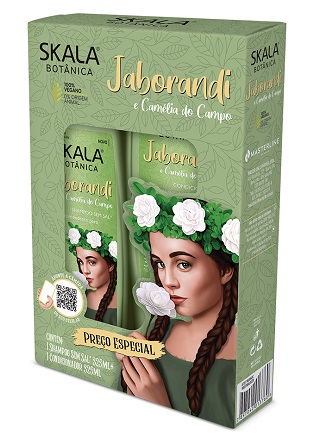 KIT SHAMPOO + CONDICIONADOR SKALA 325ML JABORANDI PLUS