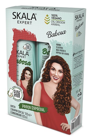 KIT SHAMPOO + CONDICIONADOR SKALA 325ML BABOSA