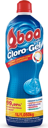 CLORO EM GEL Q-BOA 1L ORIGINAL