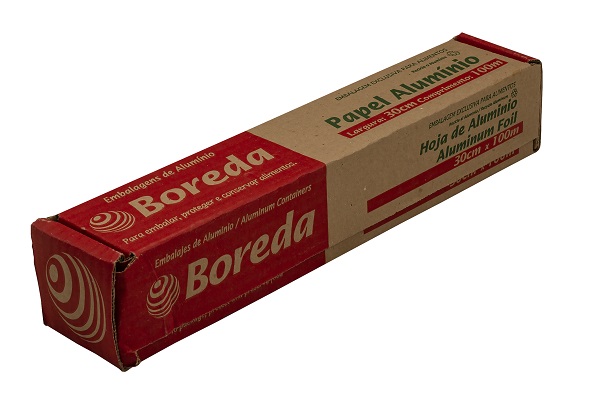 PAPEL ALUMINIO BOREDA 30X100M PAPEL ALUMINIO BOREDA 30X100M