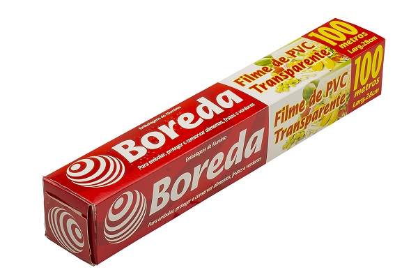 FILME PVC BOREDA 28CM X 100M FILME PVC BOREDA 28CM X 100M