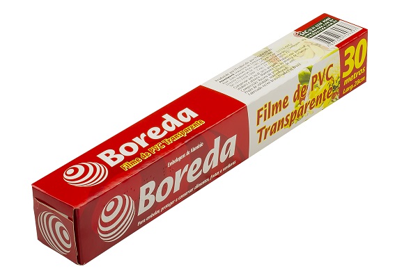 FILME PVC BOREDA 28CM X 30M FILME PVC BOREDA 28CM X 30M