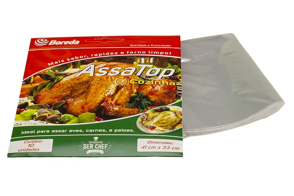 SACO PARA ASSADOS  BOREDA ASSATOP C/10 SACO PARA ASSADOS  BOREDA ASSATOP C/10