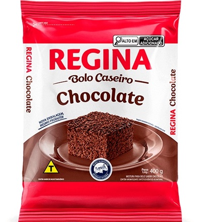 MISTURA BOLO REGINA 400G CHOCOLATE MISTURA BOLO REGINA 400G CHOCOLATE