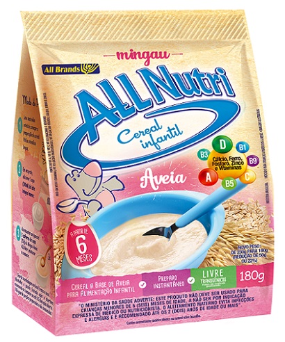 MINGAU ALLNUTRI 180G AVEIA MINGAU ALLNUTRI 180G AVEIA