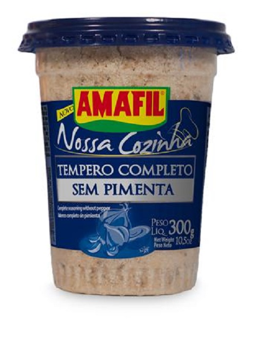 TEMPERO EM PASTA AMAFIL PT 300G COMPLETO SEM PIMENTA