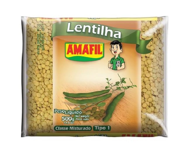 LENTILHA 500G AMAFIL