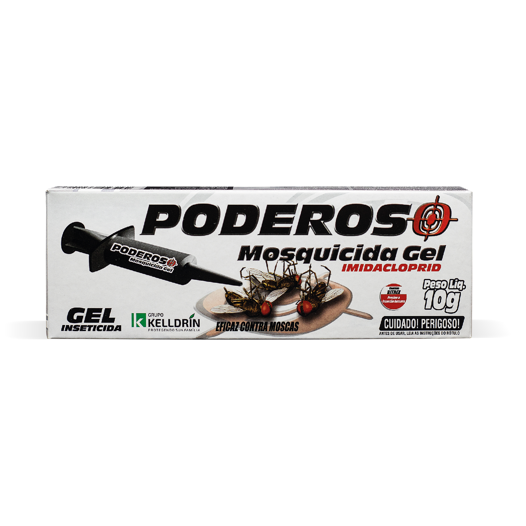 GEL MATA MOSCA PODEROSO MOSQUICIDA 10G