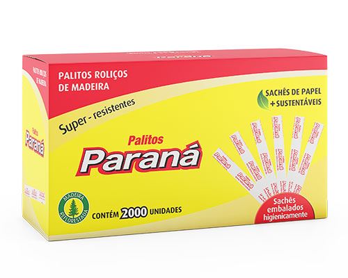 PALITO DE DENTE DE MADEIRA PARANA SACHE C/2000UN