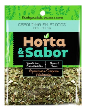 HORTA & SABOR SACHE CEBOLINHA EM FLOCOS 05G