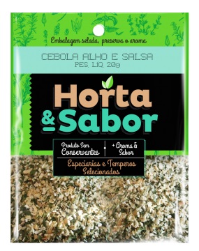 HORTA & SABOR SACHE CEBOLA/ALHO/SALSA 20G