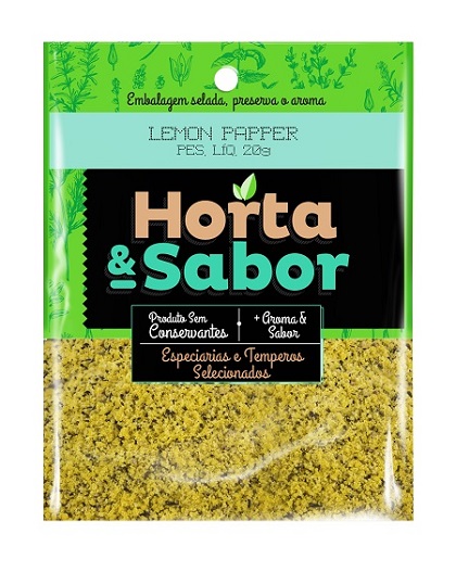 HORTA & SABOR SACHE LEMON PEPPER 20G