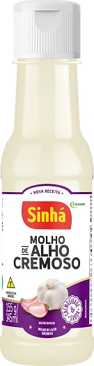 MOLHO DE ALHO SINHA TRADICIONAL 145ML 