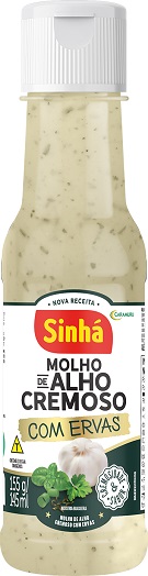 MOLHO DE ALHO SINHA COM ERVAS 145ML