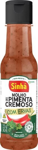 MOLHO DE PIMENTA SINHA COM ERVAS 145ML 