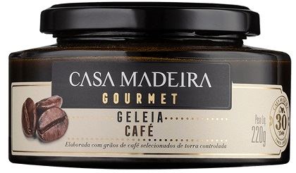 GELEIA CASA MADEIRA GOURMET 220G CAFE 