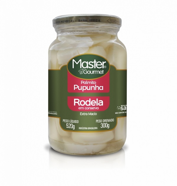 PALMITO PUPUNHA MASTER VIDRO 300G RODELA