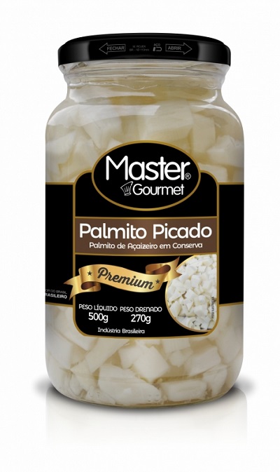 PALMITO ACAI MASTER VIDRO 270G PICADO