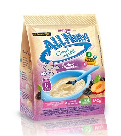 MINGAU ALLNUTRI 180G AVEIA/AMEIXA 