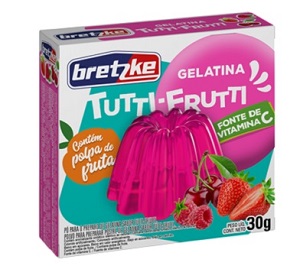 GELATINA BRETZKE  30G TUTTI FRUTTI