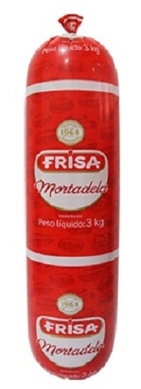 MORTADELA FRISA 3KG SUINA TRADICIONAL