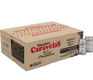 AÇÚCAR REFINADO CARAVELAS SACHÊ 1000X5G 