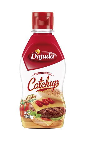CATCHUP DAJUDA BISNAGA 190G TRADICIONAL CATCHUP DAJUDA BISNAGA 190G TRADICIONAL