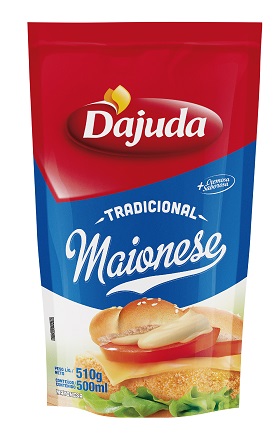 MAIONESE DAJUDA DOY PACK 510G