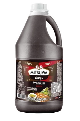 MOLHO SHOYU MITSUWA PREMIUM GALAO 3,1L MOLHO SHOYU MITSUWA PREMIUM GALAO 3,1L