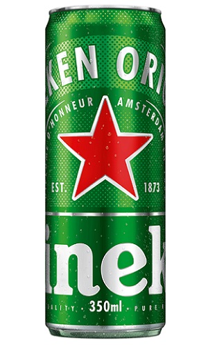 CERVEJA LATA 350ML HEINEKEN