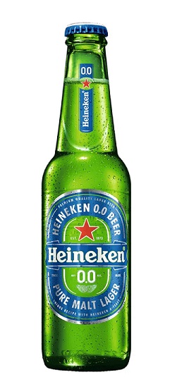 CERVEJA LONG NECK HEINEKEN ZERO ALCOOL 330M