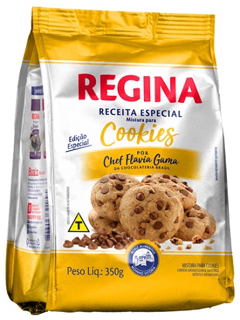 MISTURA PARA COOKIES REGINA  POUCH 350G