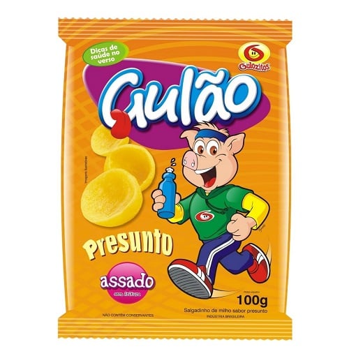 CHIPS GULÃO 100G PRESUNTO