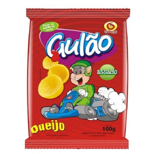 CHIPS GULÃO 100G QUEIJO 