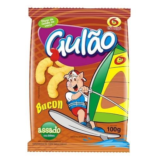 CHIPS GULÃO 100G BACON