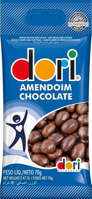 AMENDOIM 70G DORI CHOCOLATE