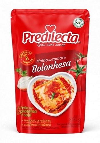 MOLHO DE TOMATE  PREDILECTA DOY P 300G BOLONHESA