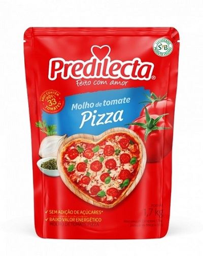 MOLHO DE TOMATE PREDILECTA DOY P 1,7KG PIZZA