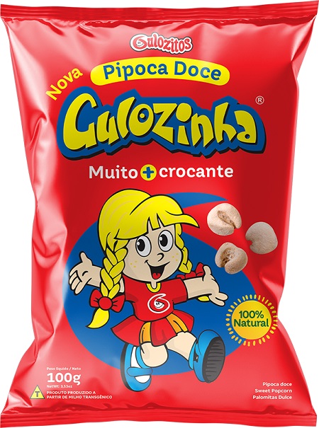 PIPOCA DOCE GULOZINHA 100G