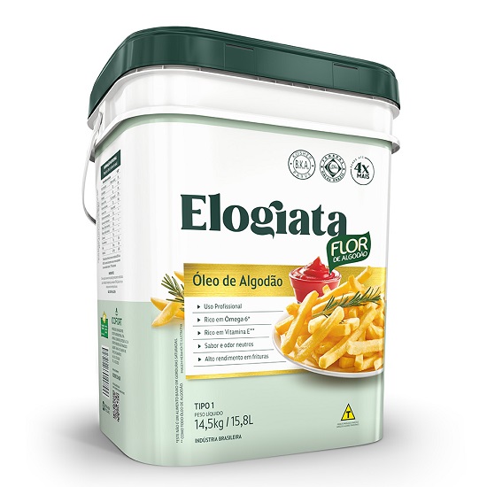 OLEO DE ALGODAO BALDE 15,8L ELOGIATA OLEO DE ALGODAO BALDE 15,8L ELOGIATA