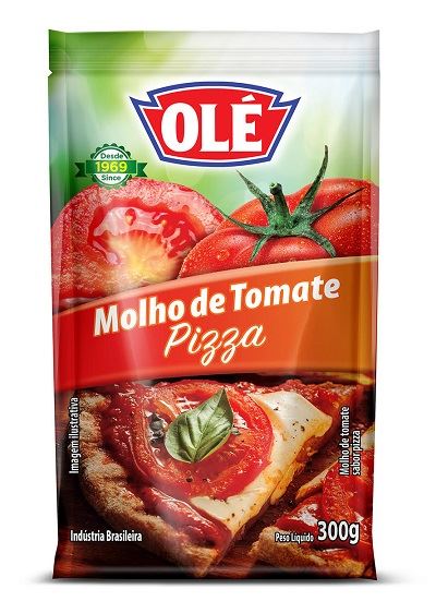 MOLHO DE TOMATE OLE DOY P 300GR PIZZA