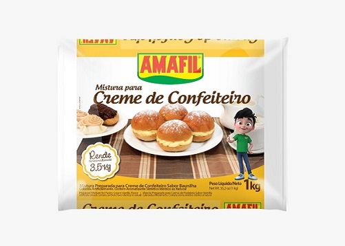 MISTURA PARA CREME DE CONFEITEIRO AMAFIL 1KG