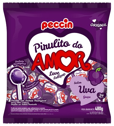 PIRULITO 480G UVA DO AMOR 