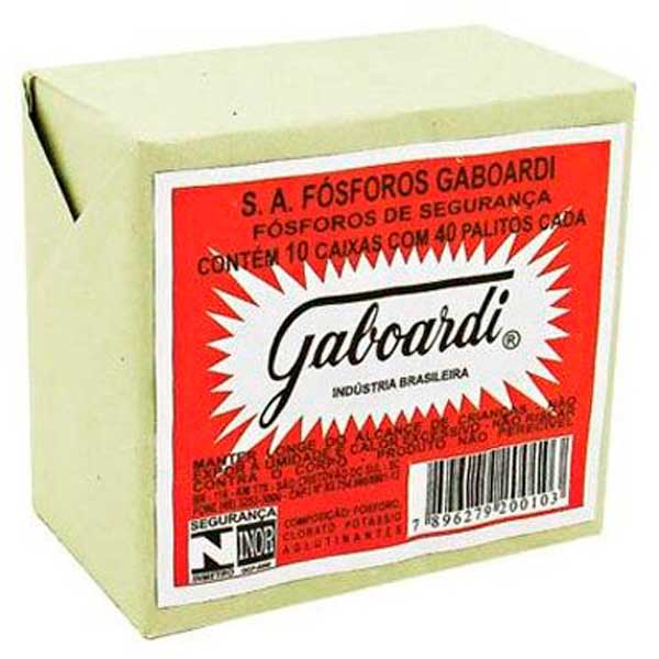 FOSFORO GABOARDI MACO C/10 CAXINHA