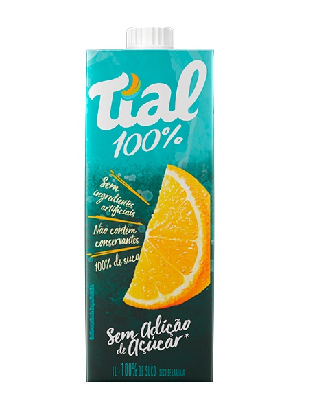 SUCO TP 1L TIAL 100% LARANJA