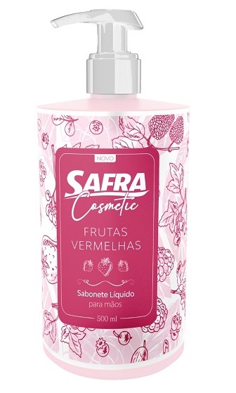 SABONETE SAFRA LIQ 500ML FRUTAS VERMELHAS