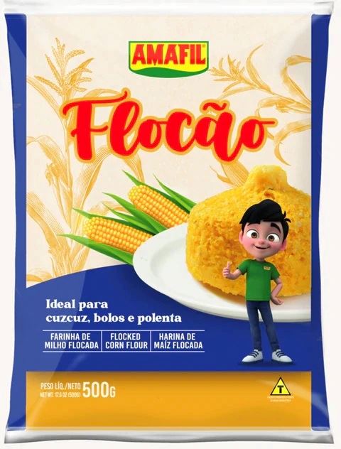 FLOCÃO DE MILHO AMAFIL 500G 