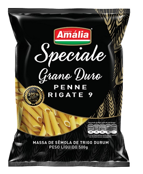 MACARRAO SANTA AMALIA GRANO DURO 500G PENNE