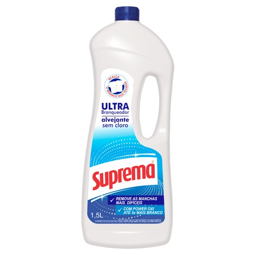 ALVEJANTE SEM CLORO SUPREMA 1,5L BRANQUEADOR